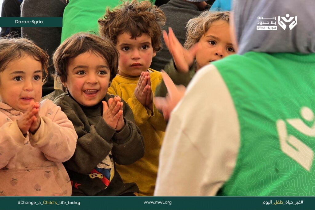 Acıya Rağmen Mutluluk… Ghasm Barınma Merkezindeki Çocuklara Neşe Getiren Etkinlik
